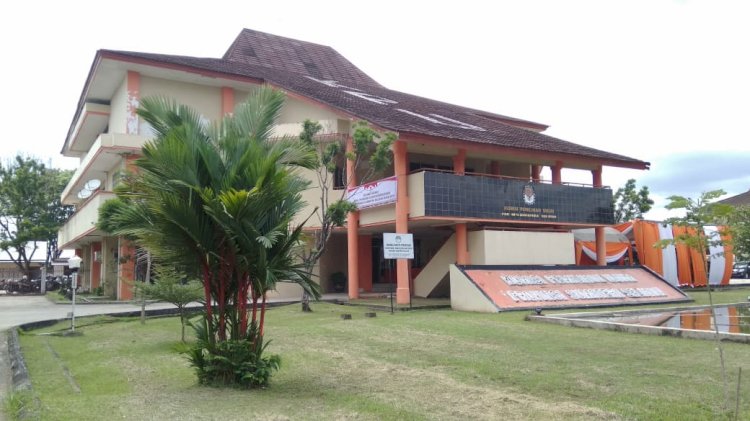 Gedung Komisi Pemilihan Umum (KPU) Sumsel. Foto: Alwi Alim
