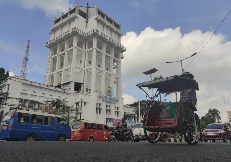 Kantor Walikota Palembang. (ist/rmolsumsel.id)