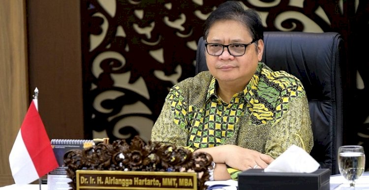 Menko Perekonomian, Airlangga Hartarto. (Istimewa/rmolsumsel.id)