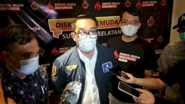 Ketua Asosiasi Daerah Penghasil Migas & Energi Terbarukan (ADPMET) Ridwan Kamil/Dudi Oskandar