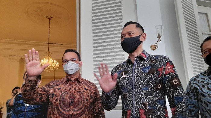 Anies Baswedan dan AHY/net
