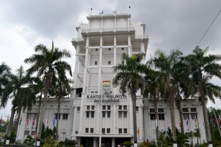 Kantor Walikota Palembang. (ist/rmolsumsel.id)