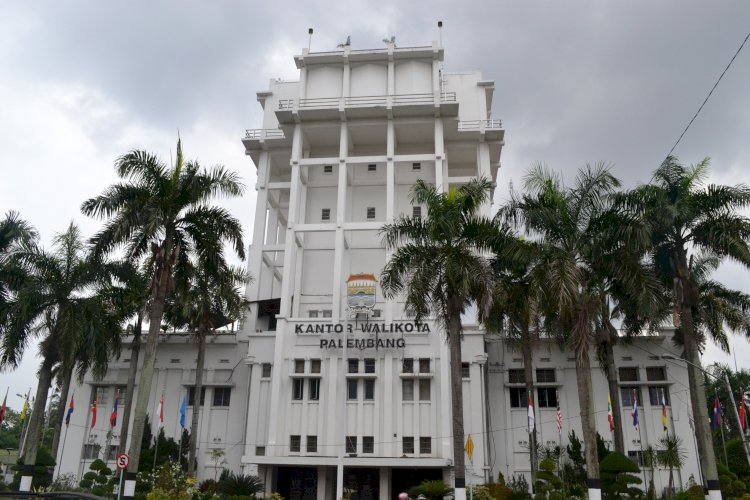 Kantor Walikota Palembang. (foto istimewa)