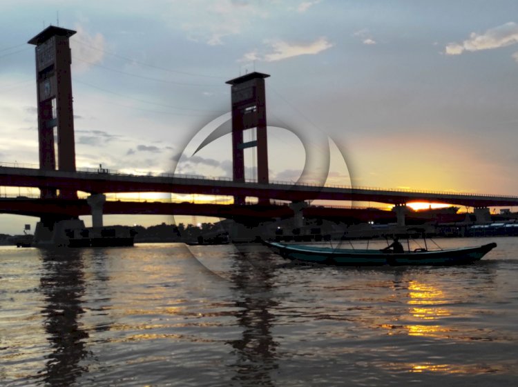 Jembatan Ampera yang jadi ikon Kota Palembang. (dok/rmolsumsel.id)