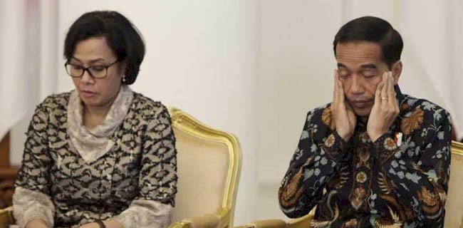 Sri Mulyani dan Presiden Jokowi/net