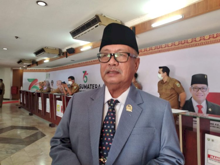 Ketua Bapilu DPW Partai Nasdem Provinsi Sumatra Selatan Syamsul Bahri. (Dudy Oskandar/rmolsumsel.id)