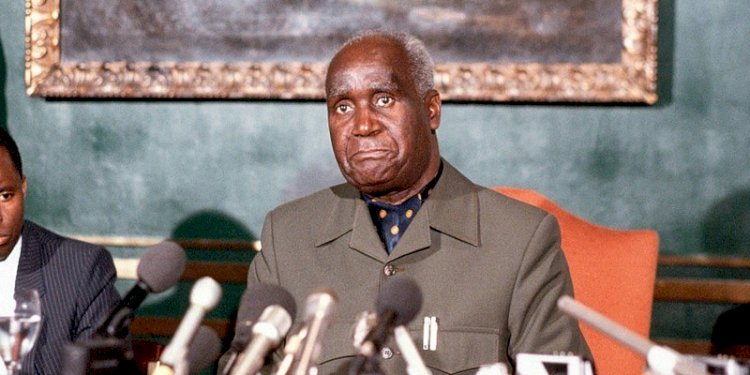 Presiden pertama sekaligus pendiri Republik Zambia, Kenneth Kaunda. (Istimewa/rmolsumsel.id)