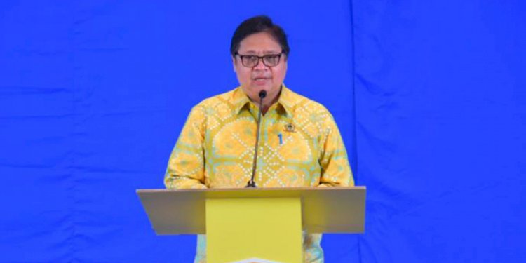 Ketua Umum Partai Golkar, Airlangga Hartanto. (ist/rmolsumsel.id)