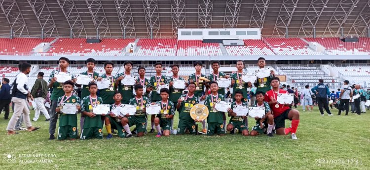 Tim Martapura FC Juara Pra Liga SFC. (Istimewa/rmolsumsel.id)