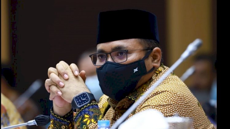 Menteri Agama Yaqut Cholil Qoumas. (rmolnetwork/rmolsumsel.id)