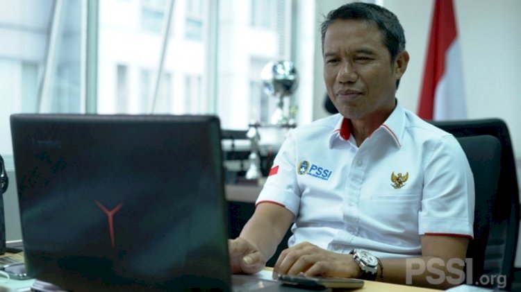 Sekjen PSSI Yunus Nusi. (PSSI/rmolsumsel.id)