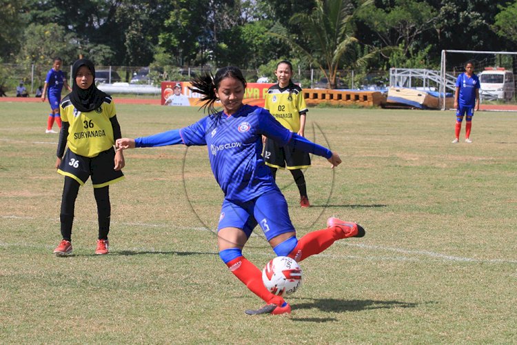 Shafira Ika Putri salah satu punggawa timnas sepakbola wanita yang berlaga Women SFC Championships belum lama ini/rmolsumsel.id