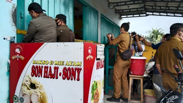 Penyegelan Bakso Son Haji Sony oleh Pemkot Bandar Lampung