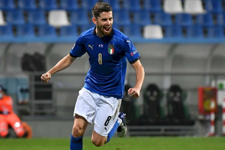 Gelandang Italia Jorginho jadi pemain kunci laga semifinal melawan Spanyol/Getty Images/rmolsumsel.id