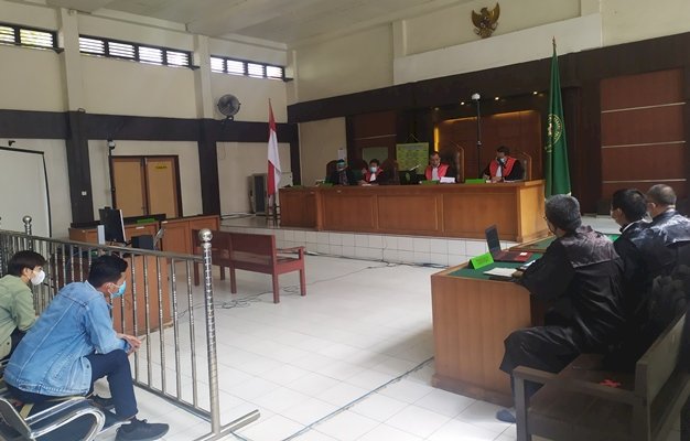 Sidang dakwaan Bupati Nonaktif Muara Enim/Yosep Indra Praja/rmolsumsel.id