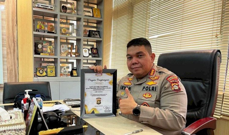 Kapolrestabes Palembang Kombes Irvan Prawira Satyaputra. (Net/rmolsumsel.id)