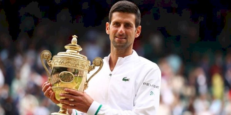 Novak Djokovic berhasil merebut gelar juara Wimbledon 2021. (Ist/Net/RMOL)