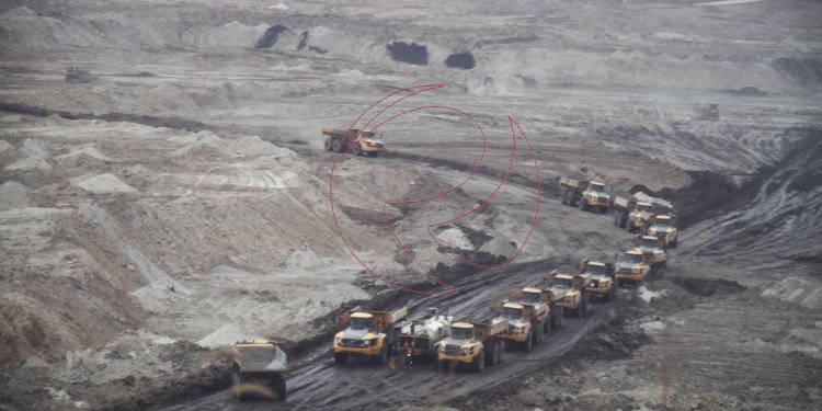 Aktivitas pertambangan Musi Prima Coal yang berada di Desa Gunung Raja, Kecamatan Empat Petulai Dangku, Muara Enim. (dok/rmolsumsel.id) 