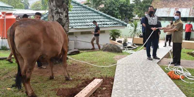 Suasana sebelum kurban di Korem Gapo. (ist/rmolsumsel.id)