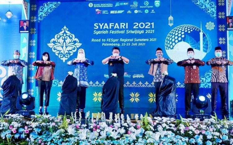 Gubernur Sumsel, Herman Deru saat membuka Syafari 2021 (Istimewa/rmolsumsel.id)