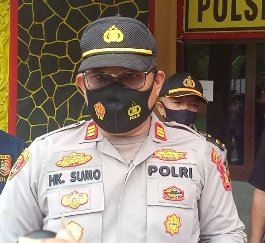 Kapolsek Mariana, AKP Halim Kesumo (ist/rmolsumsel.id)