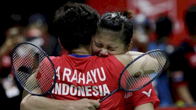 Pasangan Ganda Putri Indonesia Greysia Polli dan Apriyani Rahayu tembus partai final Olimpiade/ist/rmolsumsel.id