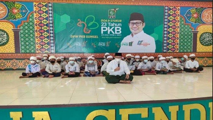 Partai Kebangkitan Bangsa (PKB) menggelar Harlah PKB ke 23 secara sederhana/ist/rmolsumsel.id