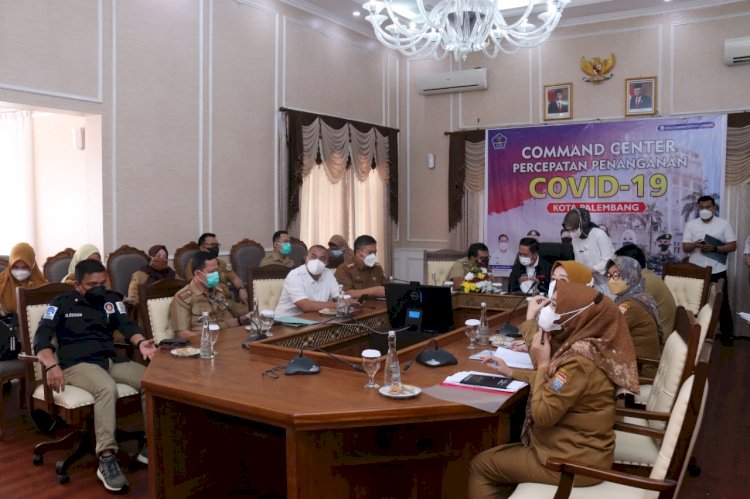 Rapat percepatan realisasi DAK Fisik Triwulan II Tahun Anggaran 2021, Selasa (27/7). (ist/rmolsumsel.id)