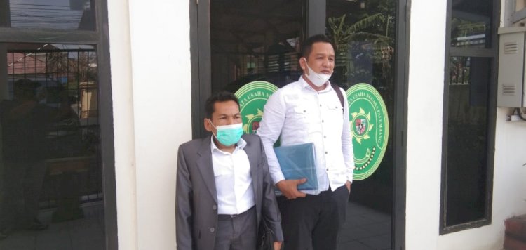 Kuasa Hukum KPAL saat menghadiri sidang gugatan di PTUN Palembang. (Istimewa/rmolsumsel.id)