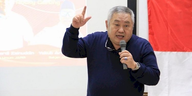 Aktivis Tionghoa, Lieus Sungkharisma. (net/rmolsumsel.id)