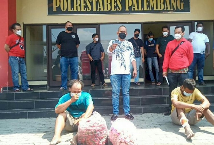 Dua Bajing loncat akhirnya lumpuh ditembak Polisi/ist/rmolsusmel.id
