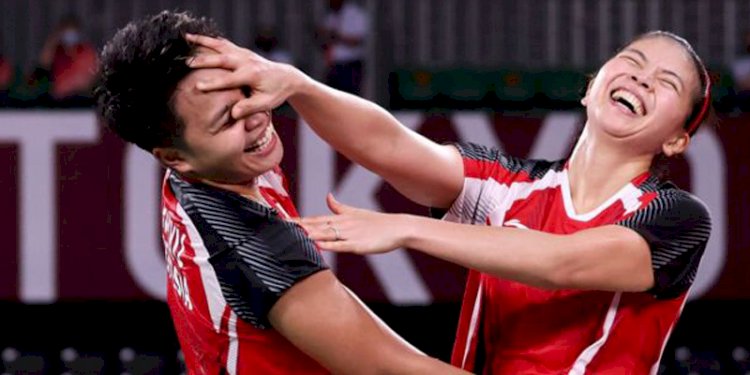 Apriyani Rahayu dan Greysia Polii. (net/rmolsumsel.id)