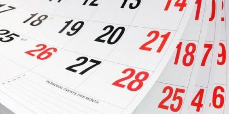Ilustrasi kalender libur. (net/rmolsumsel.id)