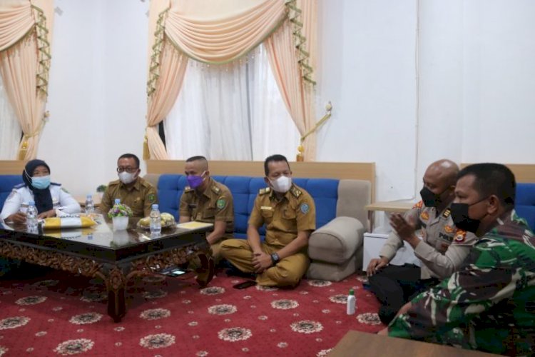 Rapat Gugus Tugas Covid-19 Kota Bengkulu perihal penyekatan perbatasan. (rmolbengkulu.id)