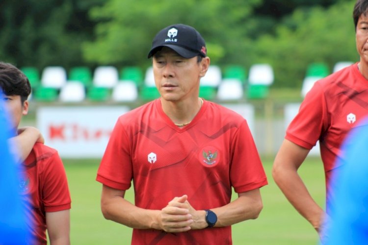 Pelatih Timnas sepak bola Indonesia Shin Tae-yong. (PSSI/rmolsumsel.id)