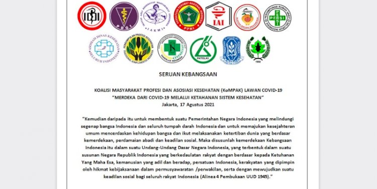 13 asosiasi kesehatan dalam pernyataan sikap/repro