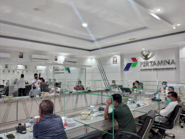 Anggota DPRD Sumsel dari Daerah Pemilihan (Dapil I)  kota Palembang melakukan reses  tahap II ke kantor PT Pertamina (Persero) Marketing Operation Region (MOR) Sumbagsel di Plaju, Palembang/RMOL