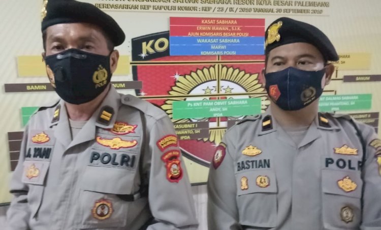 Kanit Turjawali Polrestabes Palembang, Iptu A Yani (rmolsumsel.id)