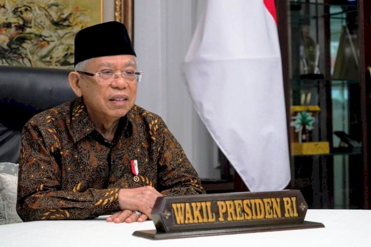 Wakil Presiden RI KH Ma'ruf Amin. (Net/rmolsumsel.id)