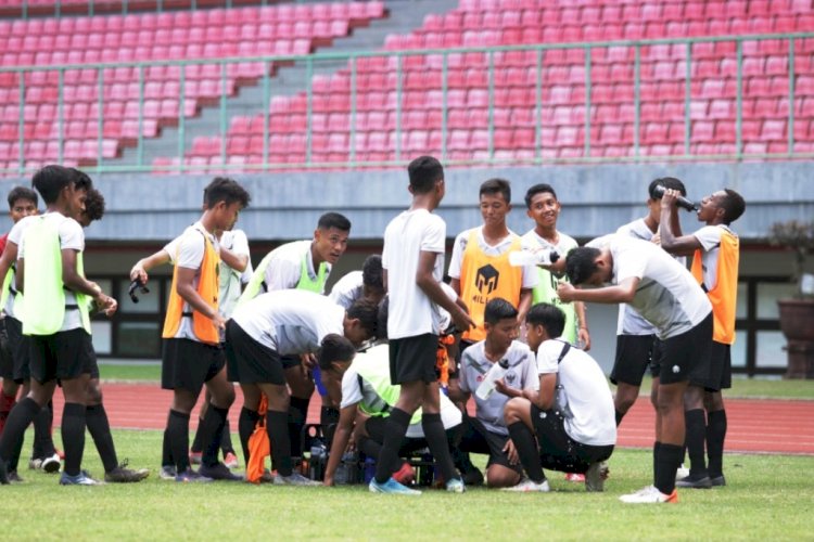 Para pemain saat mengikuti pemusatan latihan Timnas U18 beberapa waktu lalu. (PSSI/rmolsumsel.id) 