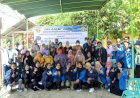 Kenalkan Ecobrick ke Warga Sako Palembang, Mahasiswa: Salah satu cara untuk Daur Ulang