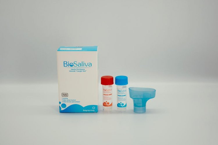 Bio Saliva produksi Biofarma. (Biofarma/rmolsumsel.id)