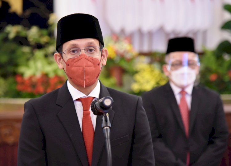 Mendikbudristek Nadiem Anwar Makarim. (Humas Setkab/Agung/rmolsumsel.id))