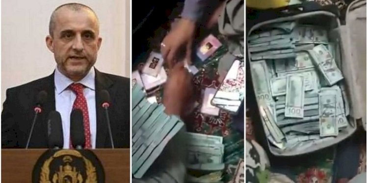 Taliban temukan sejumlah harta milik mantan Wapres Afghanistan Amrullah Saleh. (NCR News/rmolsumsel.id)