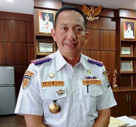 Kepala Dinas Perhubungan Kota Palembang Agus Rizal. (Bakohumas Palembang/rmolsumsel.id)
