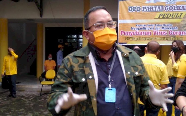 Ketua DPD Partai Golkar Sumsel, Dodi Reza Alex. (sidratul muntaha/rmolsumsel.di)