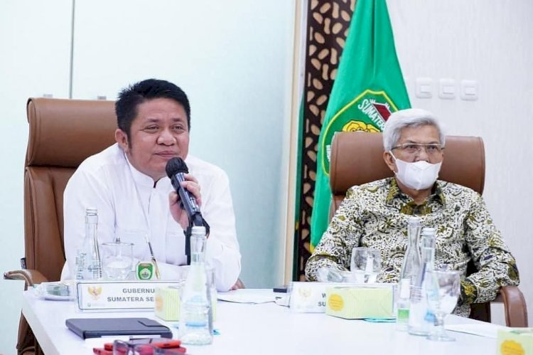 Gubernur Sumsel, Herman Deru bersama Wakil Gubernur Sumsel, Mawardi Yahya. (Istimewa/rmolsumsel.id)