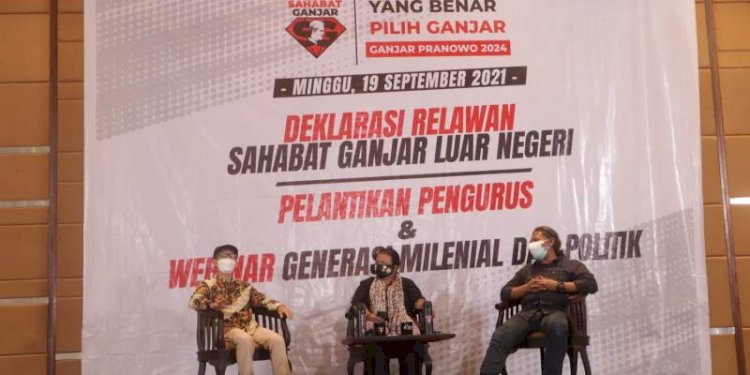 Deklarasi Relawan Sahabat Ganjar di 17 negara/Ist