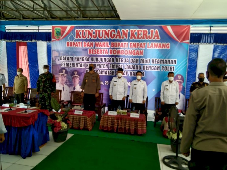 Kunjungan kerja Bupati Empat Lawang Joncik Muhammad di Tiga Kecamatan. (ist/rmolsumsel.id)