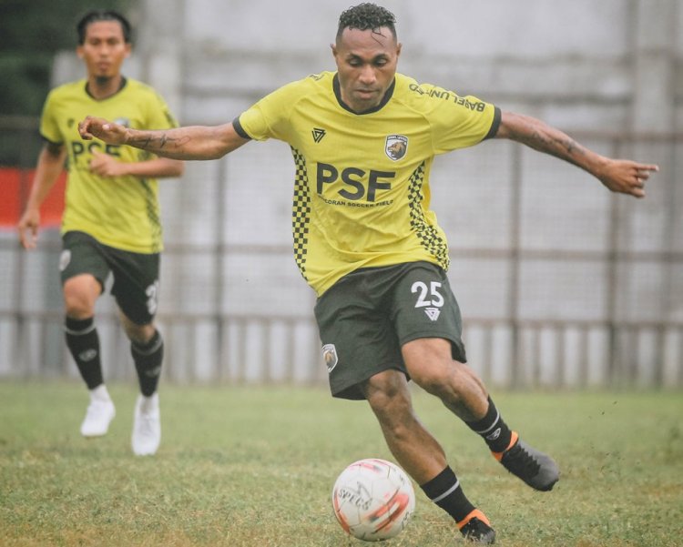 Penyerang Muba Bael United Titu Bonai segera bergabung dengan tim dalam waktu dekat/ist